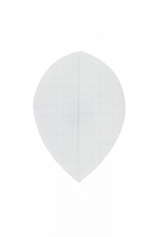 Ailettes en tissu Poire blanches