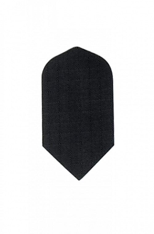 Ailettes en tissu Slim noires