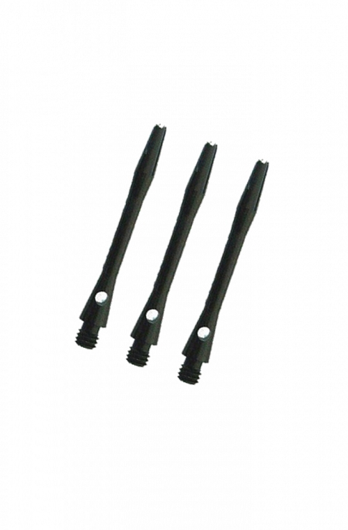 Aluminium Medium Shafts Black 45mm