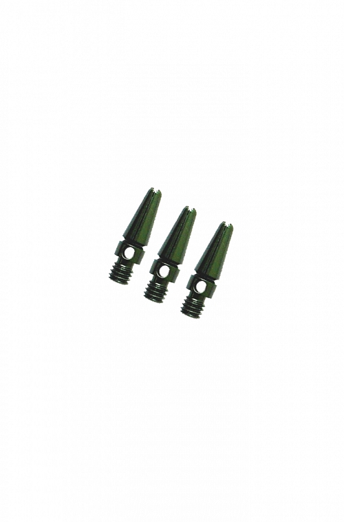 Aluminium Micro Shafts Green 14mm