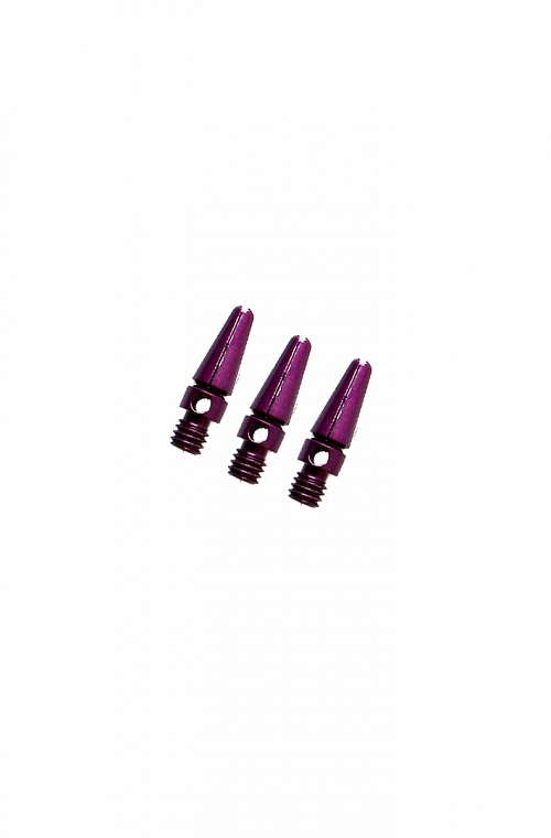Aluminium Micro Shafts Purple 14mm