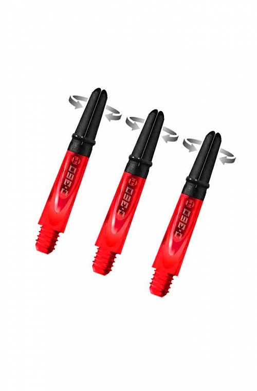 Cañas Harrows Carbon 360 Cortas Rojo