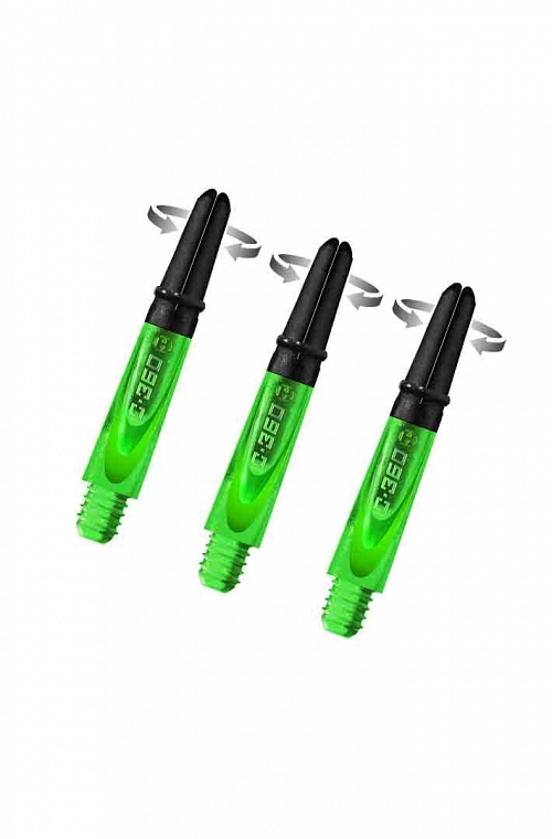 Cañas Harrows Carbon 360 Cortas Verde