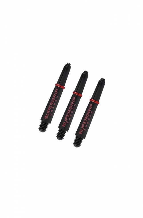 Cañas Harrows Supergrip Carbon Cortas Rojo