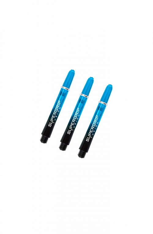 Cañas Harrows Supergrip Fusion Cortas Negro/Aqua