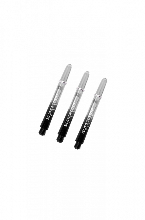 Cañas Harrows Supergrip Fusion Cortas Negro/Clear