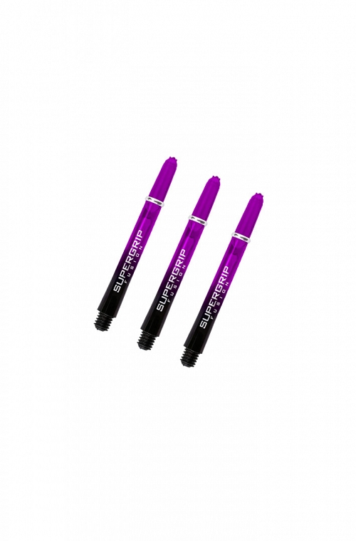 Cañas Harrows Supergrip Fusion Cortas Negro/Morado