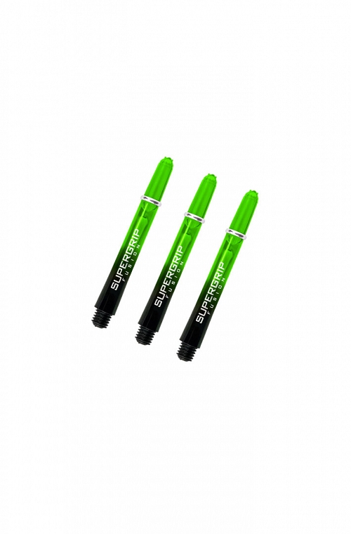 Cañas Harrows Supergrip Fusion Cortas Negro/Verde