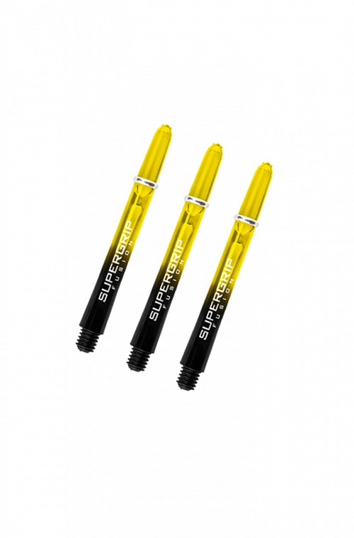 Cañas Harrows Supergrip Fusion Medianas Negro/Amarillo