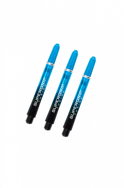 Cañas Harrows Supergrip Fusion Medianas Negro/Aqua