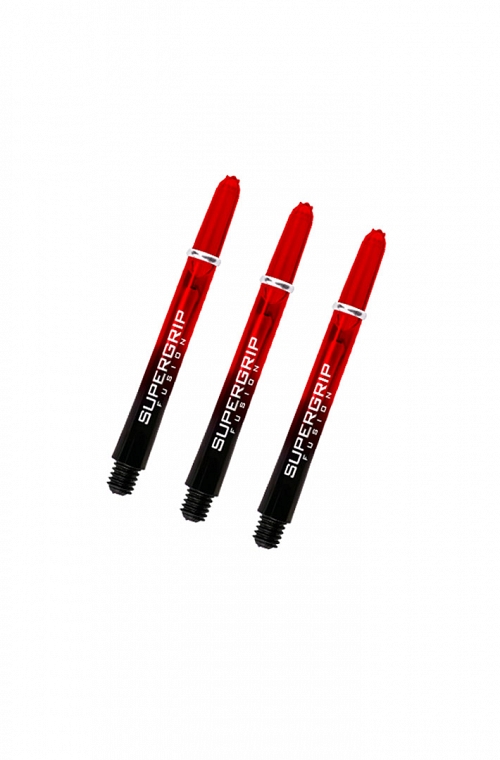 Cañas Harrows Supergrip Fusion Medianas Negro/Rojo