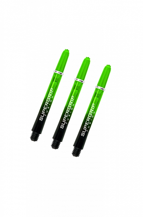 Cañas Harrows Supergrip Fusion Medianas Negro/Verde