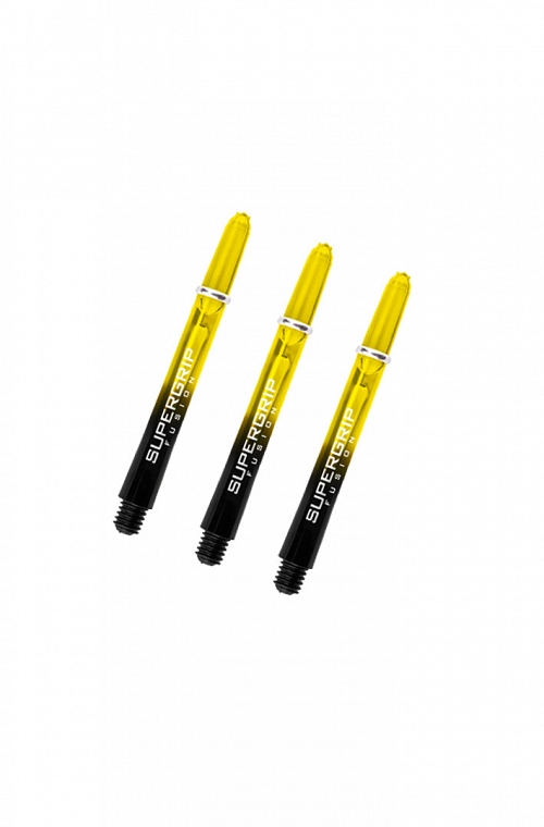 Cañas Harrows Supergrip Fusion Midi Negro/Amarillo