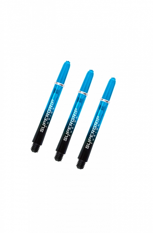 Cañas Harrows Supergrip Fusion Midi Negro/Aqua