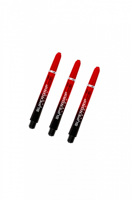 Cañas Harrows Supergrip Fusion Midi Negro/Rojo