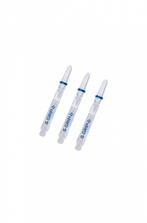 Cañas Harrows Supergrip Spin Cortas Clear