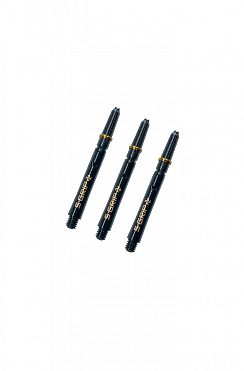 Cañas Harrows Supergrip Spin Cortas Negro/Dorado