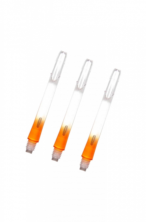 Cañas L-Shaft Two Tone 260 Clear/Naranja