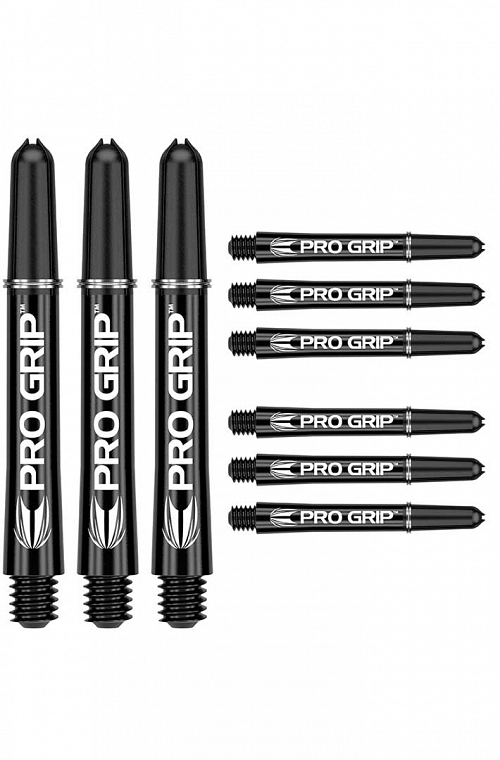 Cañas Target Pro Grip Medianas Negro 3 set
