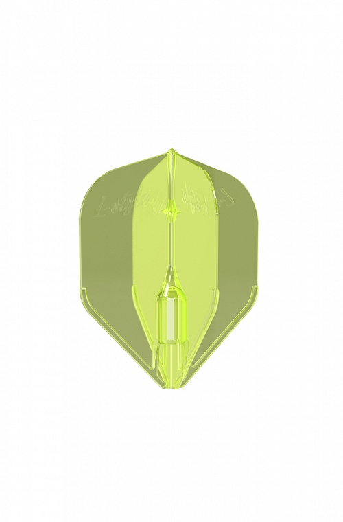 Champagne EZ Fantom Shape Neon Yellow Flights