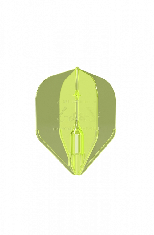 Champagne EZ Fantom Standard Neon Yellow Flights