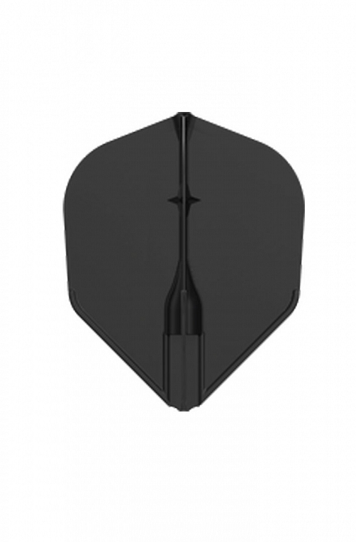 Champagne EZ Shape Clear Black Flights