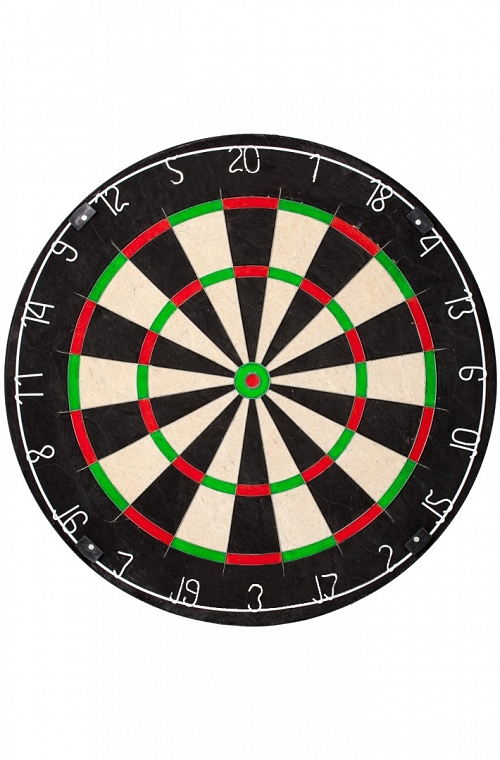Cible traditionnelle Bull’s Shark Pro blanche