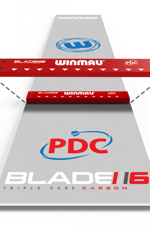 Clearzone PVC Dart Mat with Integrated Oche