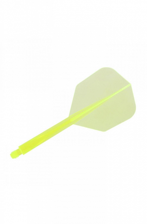 Condor AXE Shape Clear Yellow Flights L