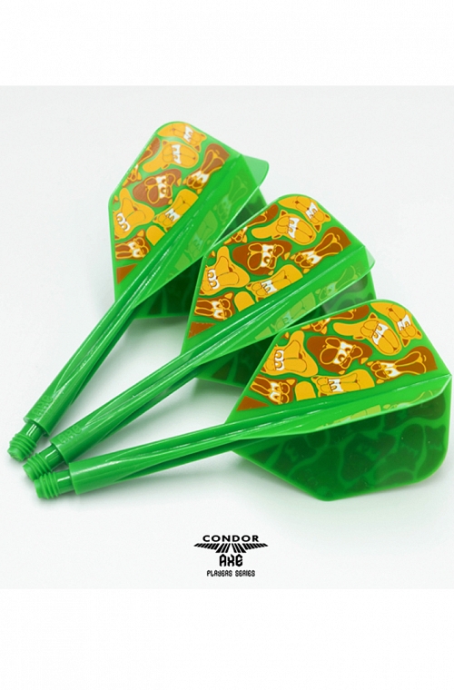 Condor Axe Shape G.T. Monster 3 Green Flights S