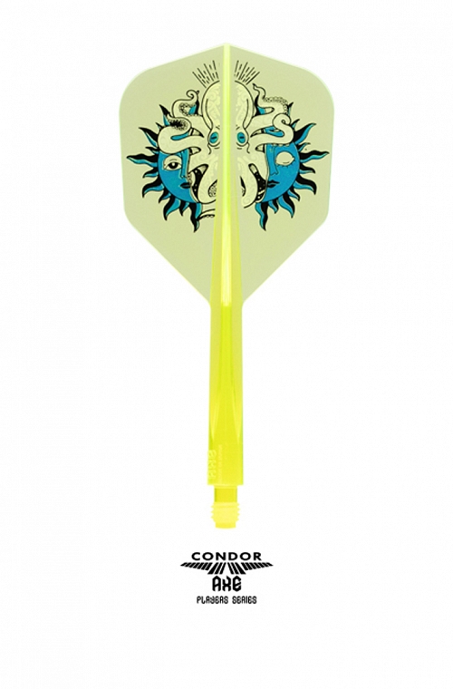 Condor Axe Shape G.T. Monster 4 Yellow Flights S