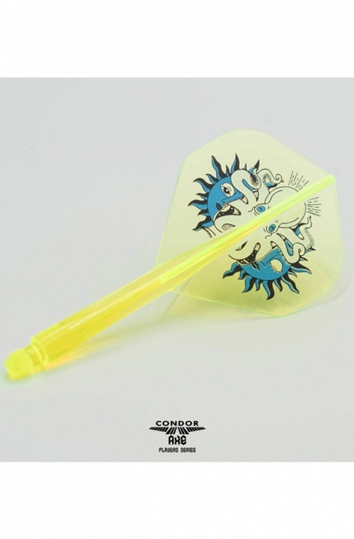 Condor Axe Standard G.T. Monster 4 Yellow Flights L