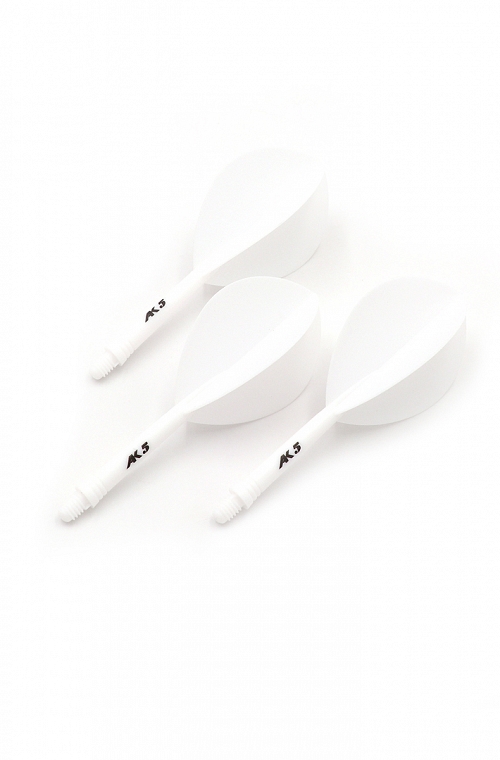 Cuesoul AK5 Oval White Flights M