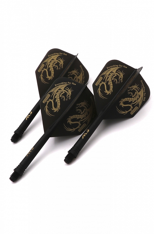 Cuesoul AK5 Shape Dragon Black Flights L