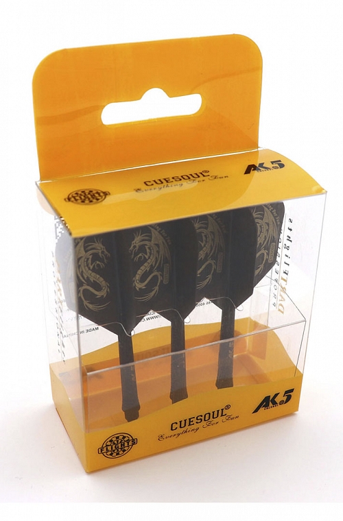 Cuesoul AK5 Shape Dragon Black Flights S