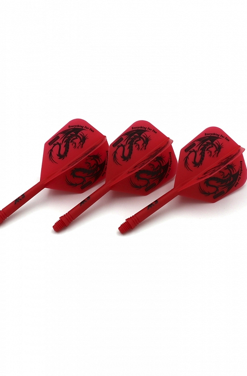 Cuesoul AK5 Shape Dragon Red Flights L