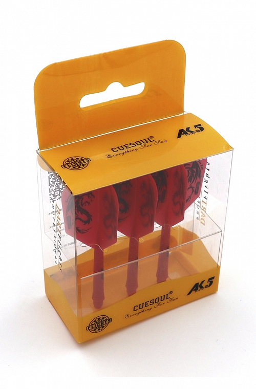 Cuesoul AK5 Shape Dragon Red Flights M