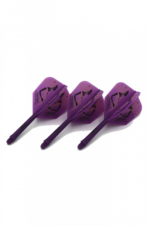 Cuesoul AK5 Shape Fancy Girl Purple Flights M