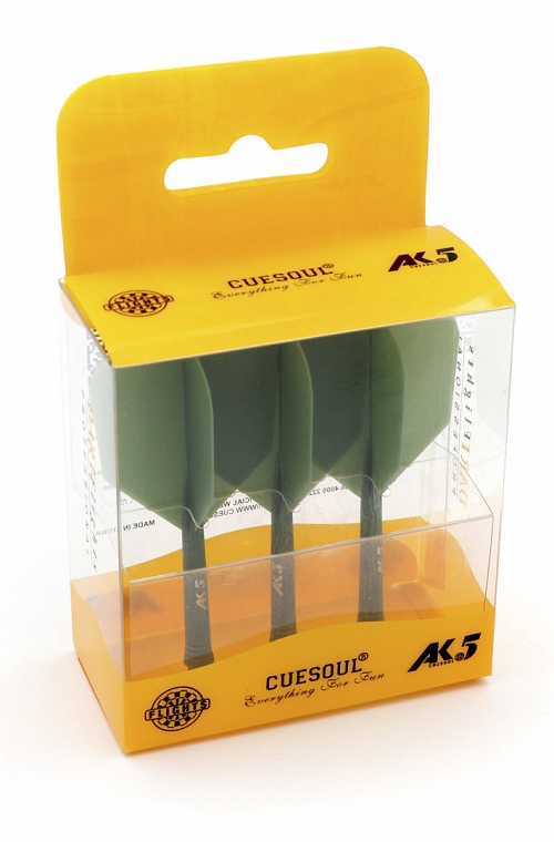 Cuesoul AK5 Shape Green Flights M
