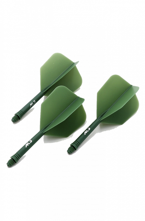 Cuesoul AK5 Shape Green Flights M
