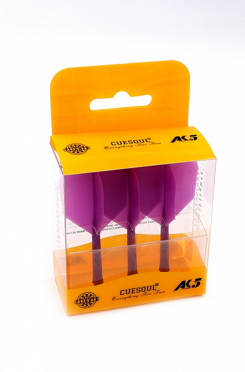 Cuesoul AK5 Shape Purple Flights M