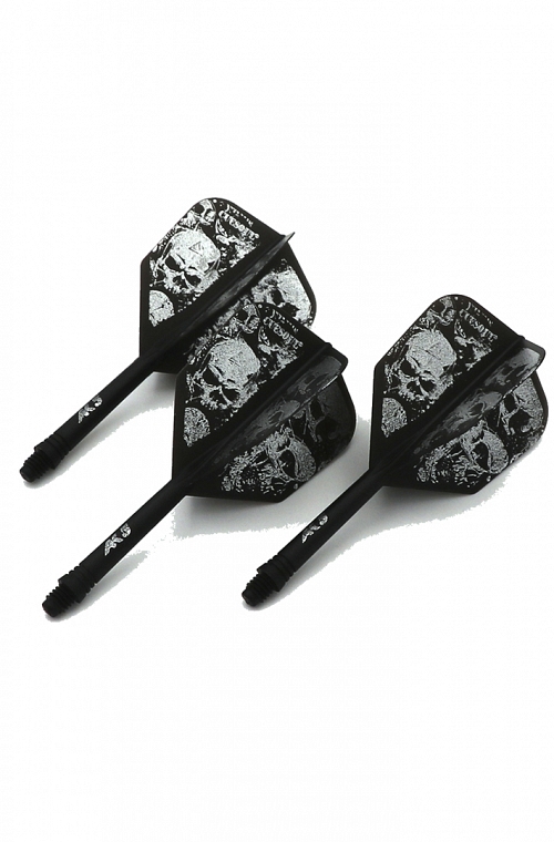 Cuesoul AK5 Shape Skeleton Black Flights L