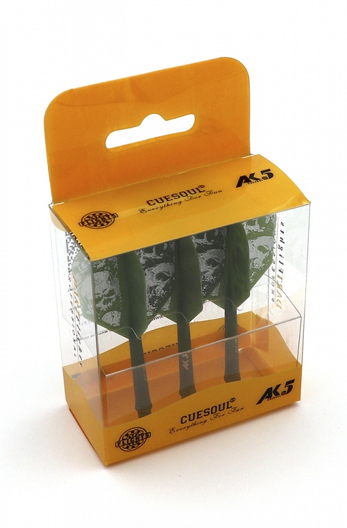 Cuesoul AK5 Shape Skeleton Green Flights M