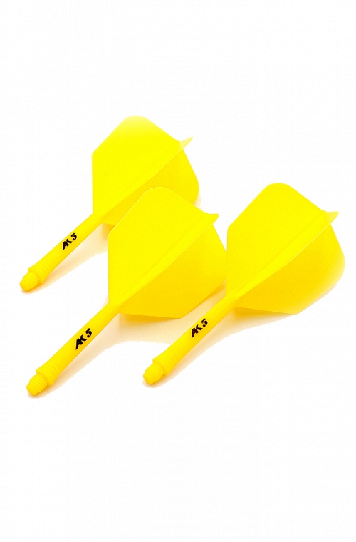 Cuesoul AK5 Shape Yellow Flights L