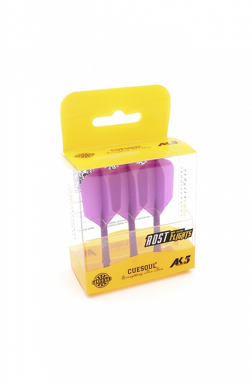 Cuesoul AK5 Slim Purple Flights M