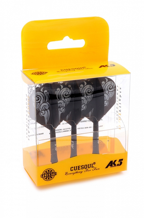 Cuesoul AK5 Standard Black Flights M