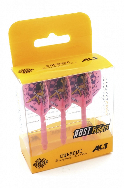 Cuesoul AK5 Standard Fairy Pink Flights