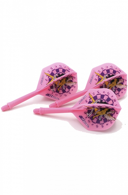 Cuesoul AK5 Standard Fairy Pink Flights