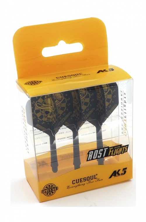 Cuesoul AK5 Standard Gold Skeleton Flights
