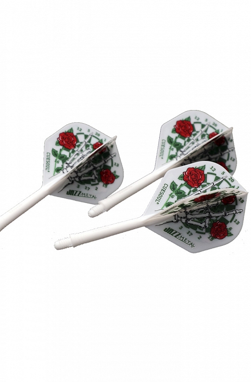 Cuesoul AK5 Standard Rose White Flights